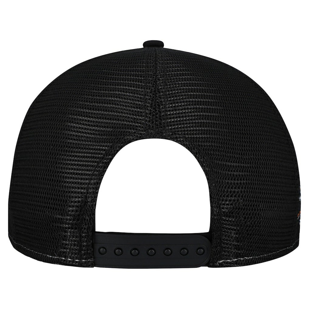Cincinnati Bengals New Era Throwback Cutout A-Frame 9FIFTY Snapback Hat - Cream/Black - NFL