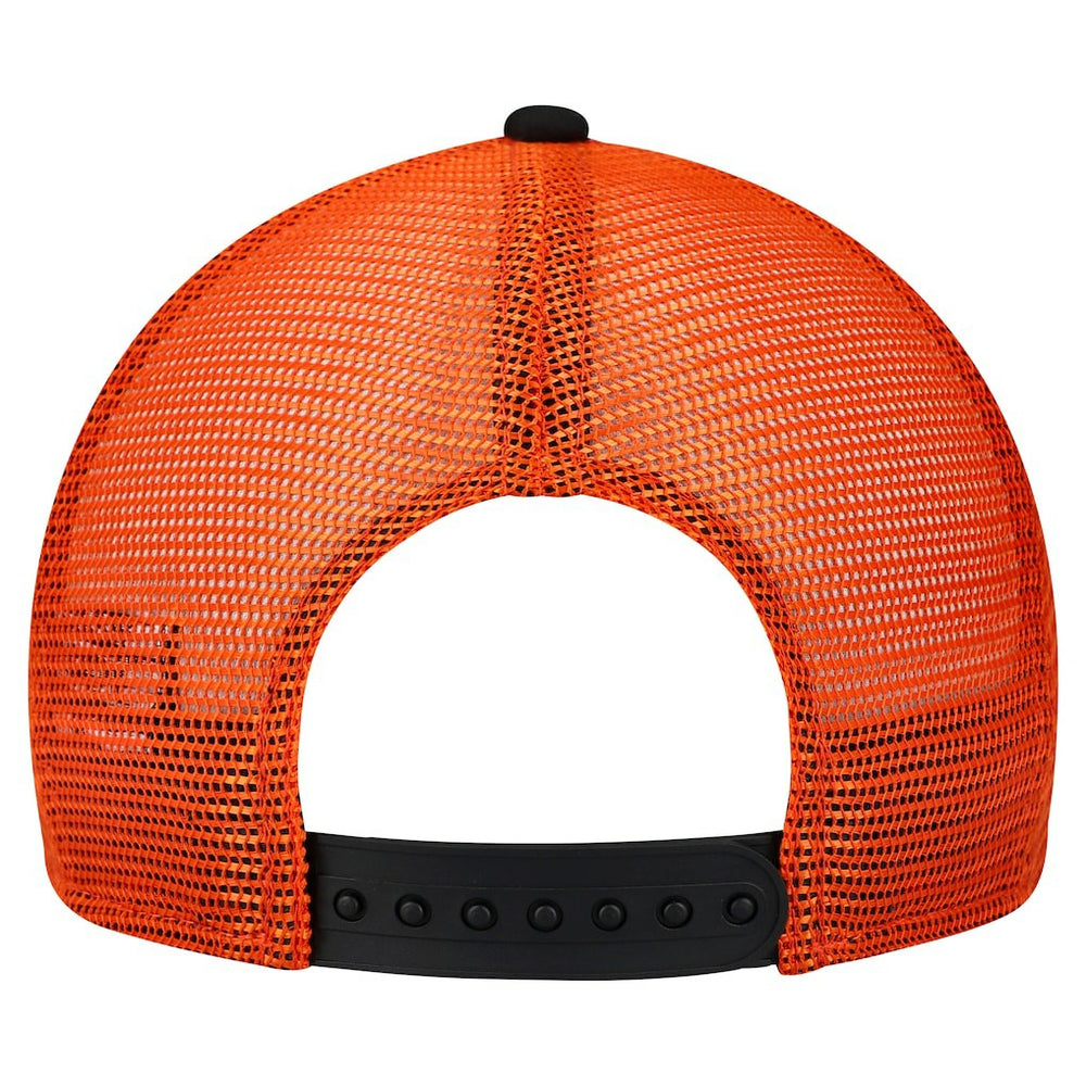 Cincinnati Bengals New Era Youth Streak 9FORTY A-Frame Adjustable Hat - White/Black - NFL