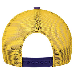 Minnesota Vikings New Era Youth Streak 9FORTY A-Frame Adjustable Hat - White/Purple - NFL