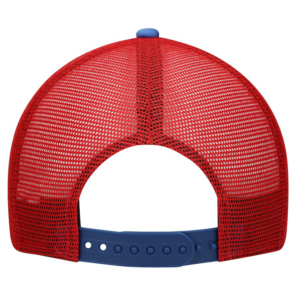 New York Giants New Era Youth Streak 9FORTY A-Frame Adjustable Hat - White/Royal - NFL