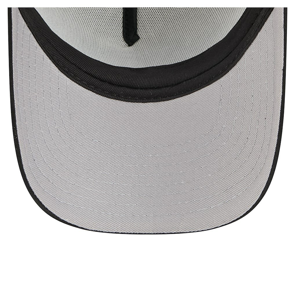 Las Vegas Raiders New Era Youth Streak 9FORTY A-Frame Adjustable Hat - White/Black - NFL