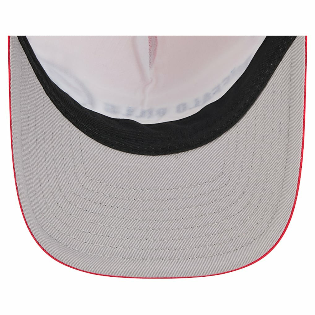 Buffalo Bills New Era Linear A-Frame 9FORTY Adjustable Hat - Red - NFL