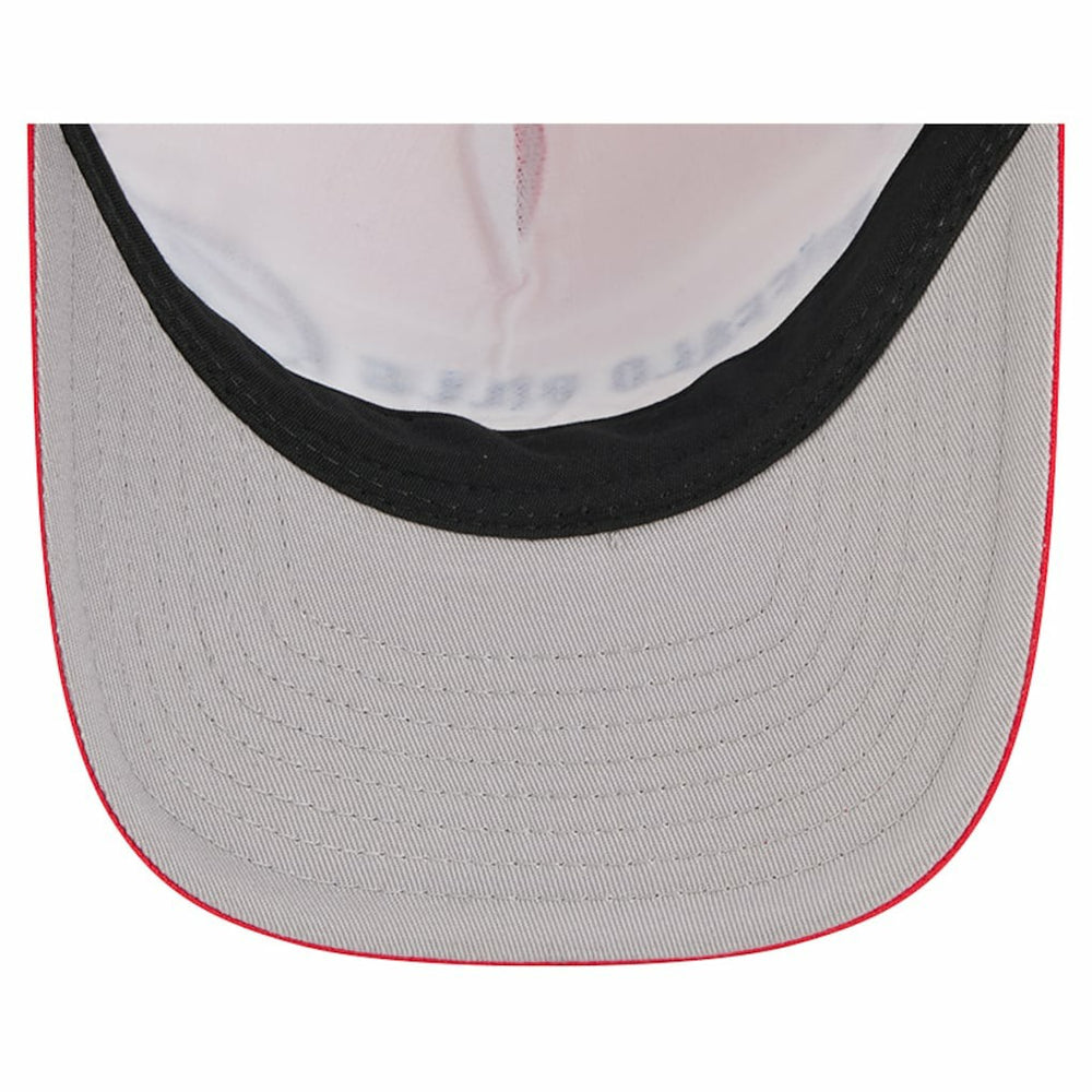 Buffalo Bills New Era Linear A-Frame 9FORTY Adjustable Hat - Red - NFL