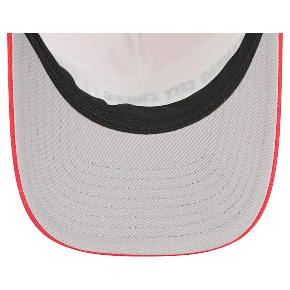 Kansas City Chiefs New Era Linear A-Frame 9FORTY Adjustable Hat - Red - NFL