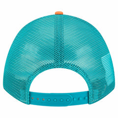 Miami Dolphins New Era Linear A-Frame 9FORTY Adjustable Hat - Orange - NFL