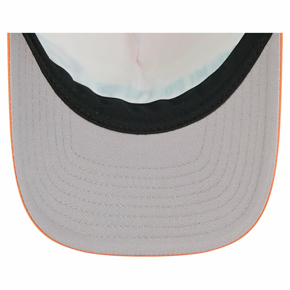 Miami Dolphins New Era Linear A-Frame 9FORTY Adjustable Hat - Orange - NFL
