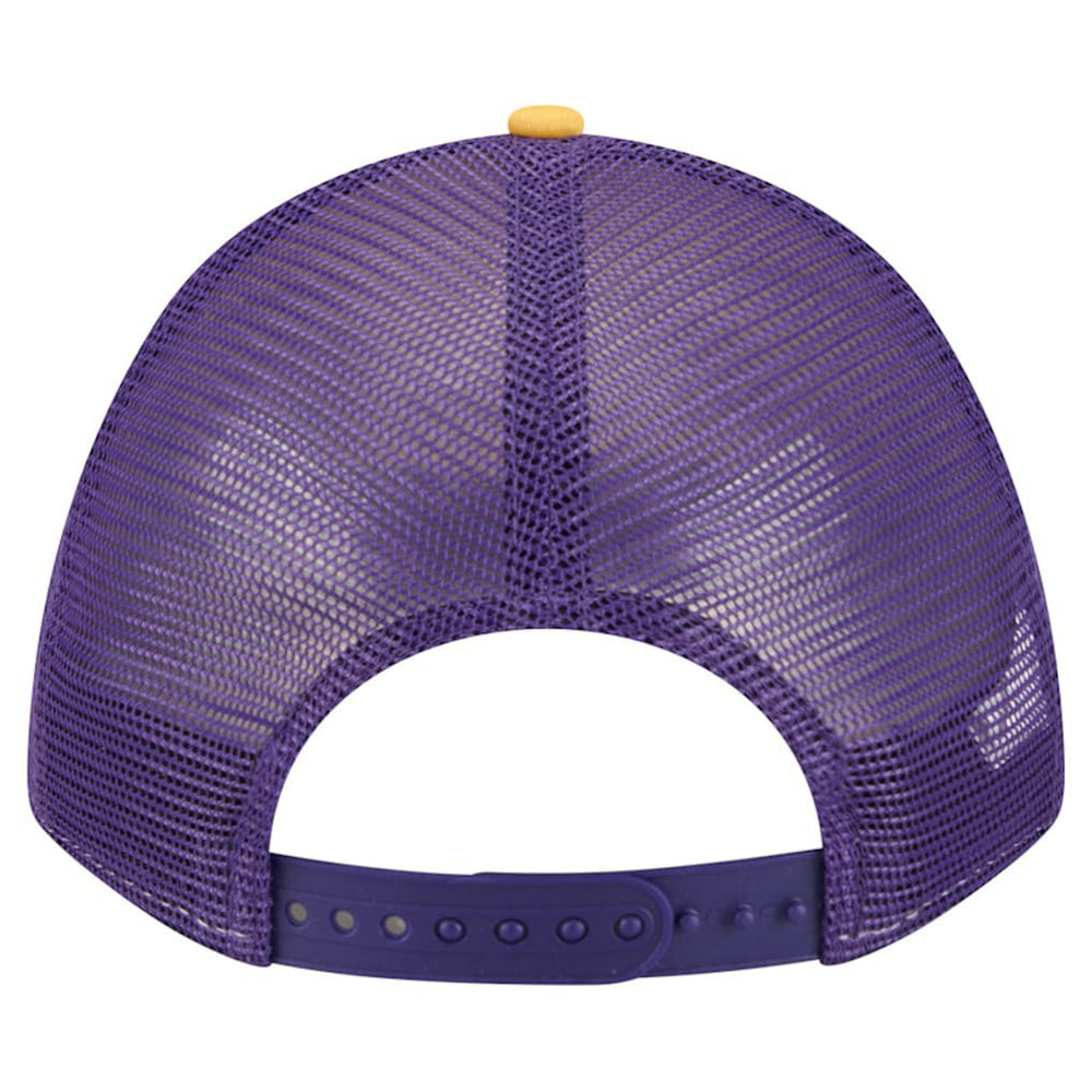 Minnesota Vikings New Era Linear A-Frame 9FORTY Adjustable Hat - Gold - NFL