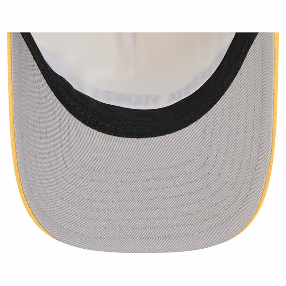 Minnesota Vikings New Era Linear A-Frame 9FORTY Adjustable Hat - Gold - NFL
