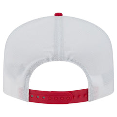 San Francisco 49ers New Era Patch 19TWENTY Adjustable Hat - Scarlet/White - NFL