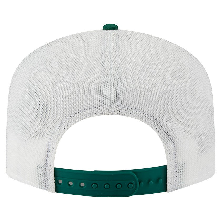 New York Jets New Era Patch 19TWENTY Adjustable Hat - Green/White - NFL