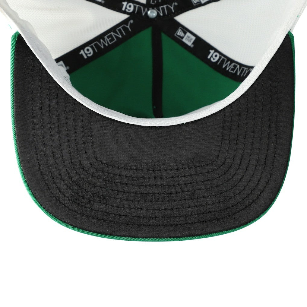 Philadelphia Eagles New Era Patch 19TWENTY Adjustable Hat - Kelly Green/White - NFL