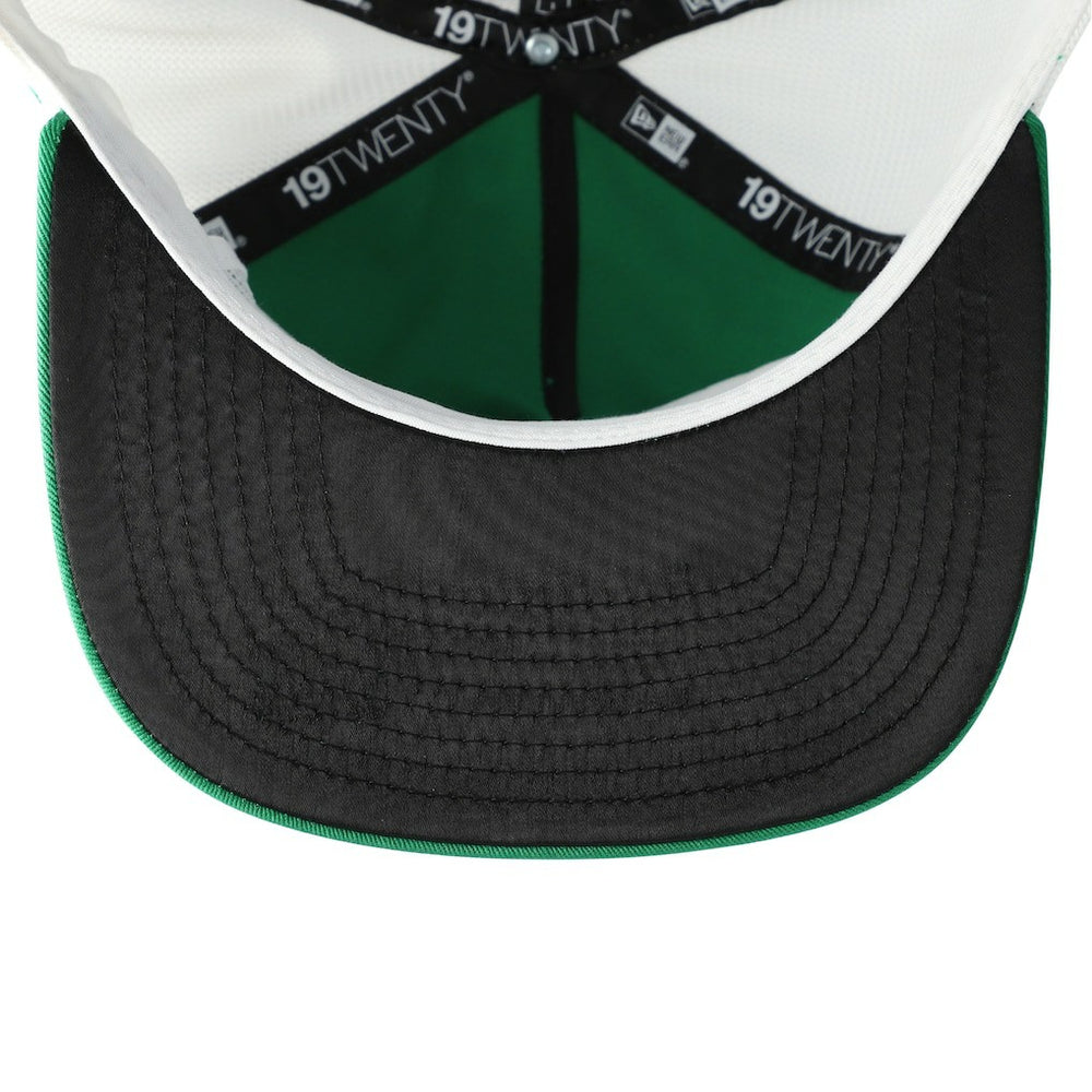 Philadelphia Eagles New Era Patch 19TWENTY Adjustable Hat - Kelly Green/White - NFL