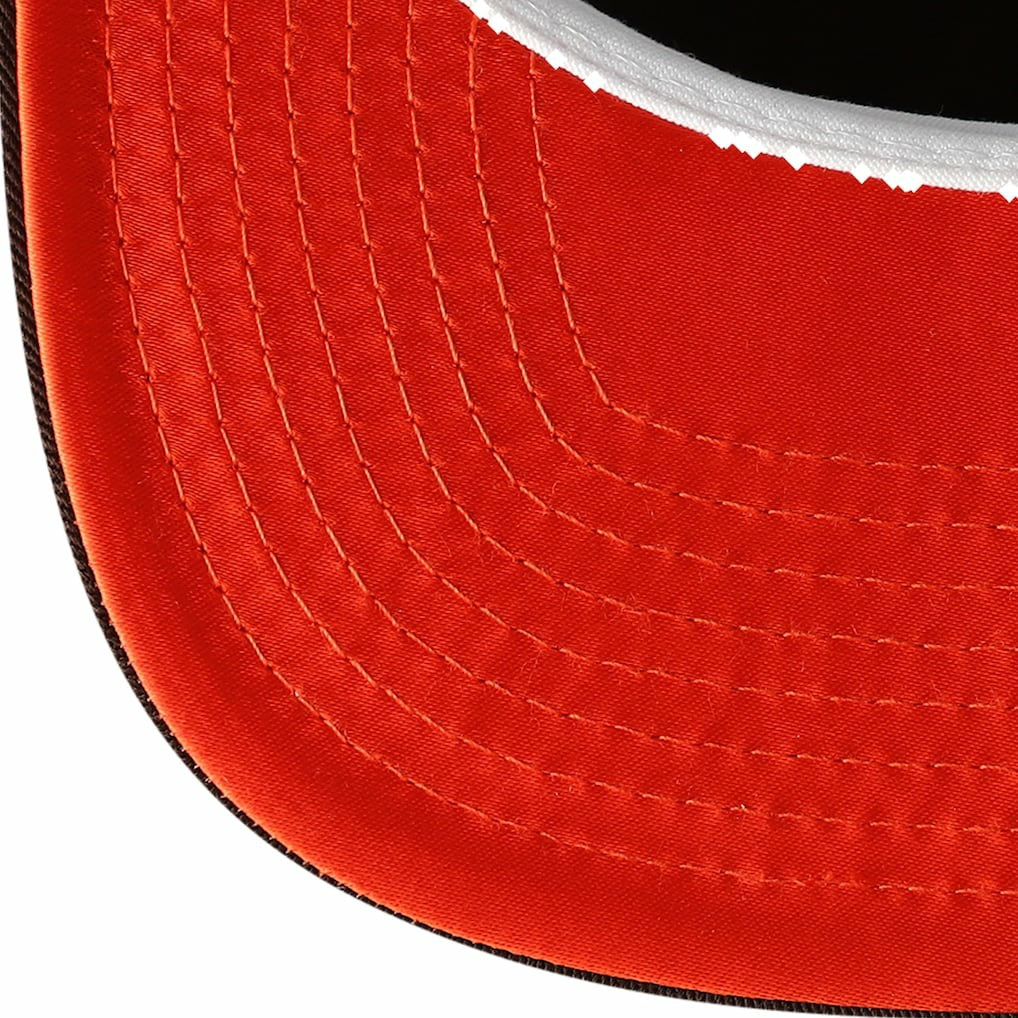 Cleveland Browns New Era Patch 19TWENTY Adjustable Hat - Brown/White - NFL