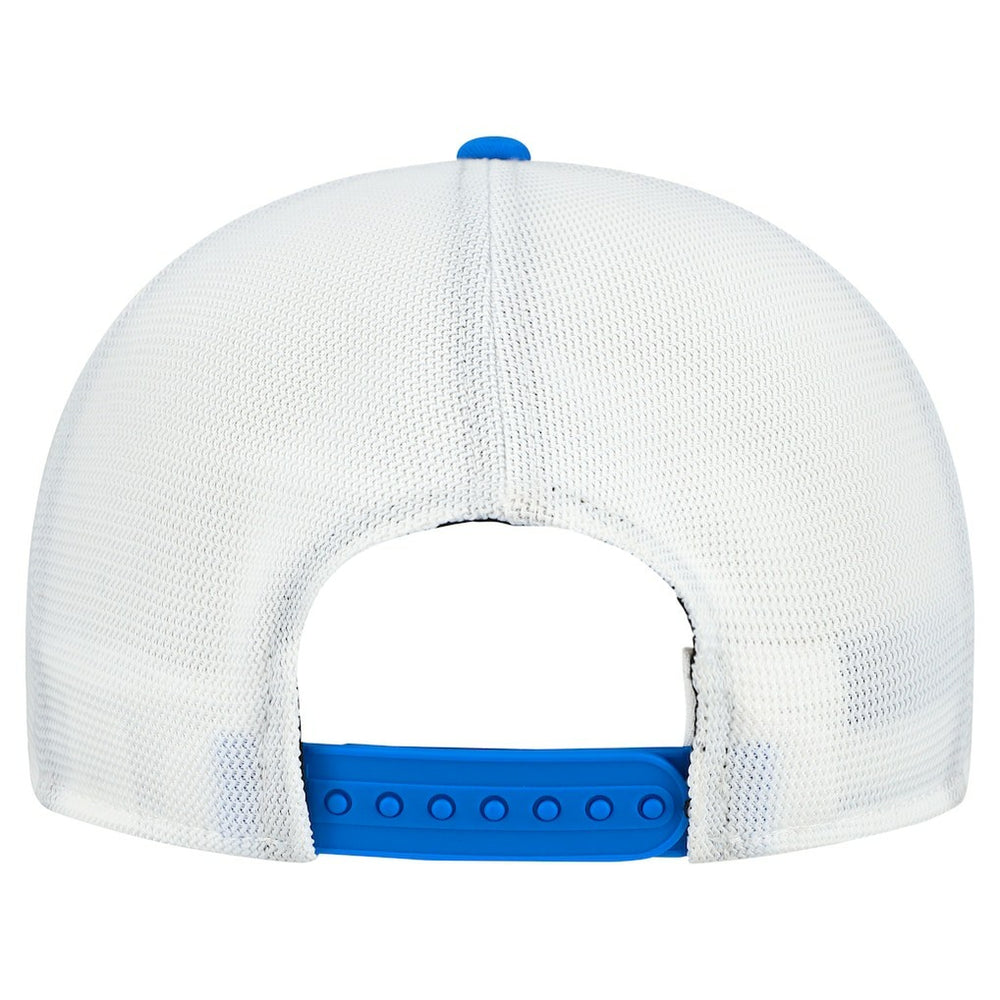 Detroit Lions New Era Patch 19TWENTY Adjustable Hat - Blue/White - NFL