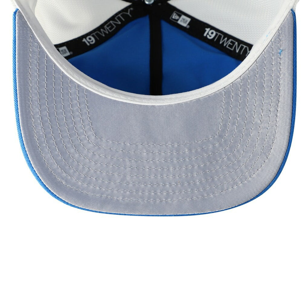 Detroit Lions New Era Patch 19TWENTY Adjustable Hat - Blue/White - NFL