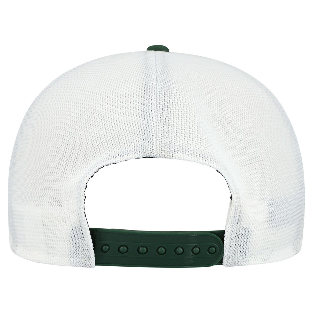 Green Bay Packers New Era Patch 19TWENTY Adjustable Hat - Green/White - NFL
