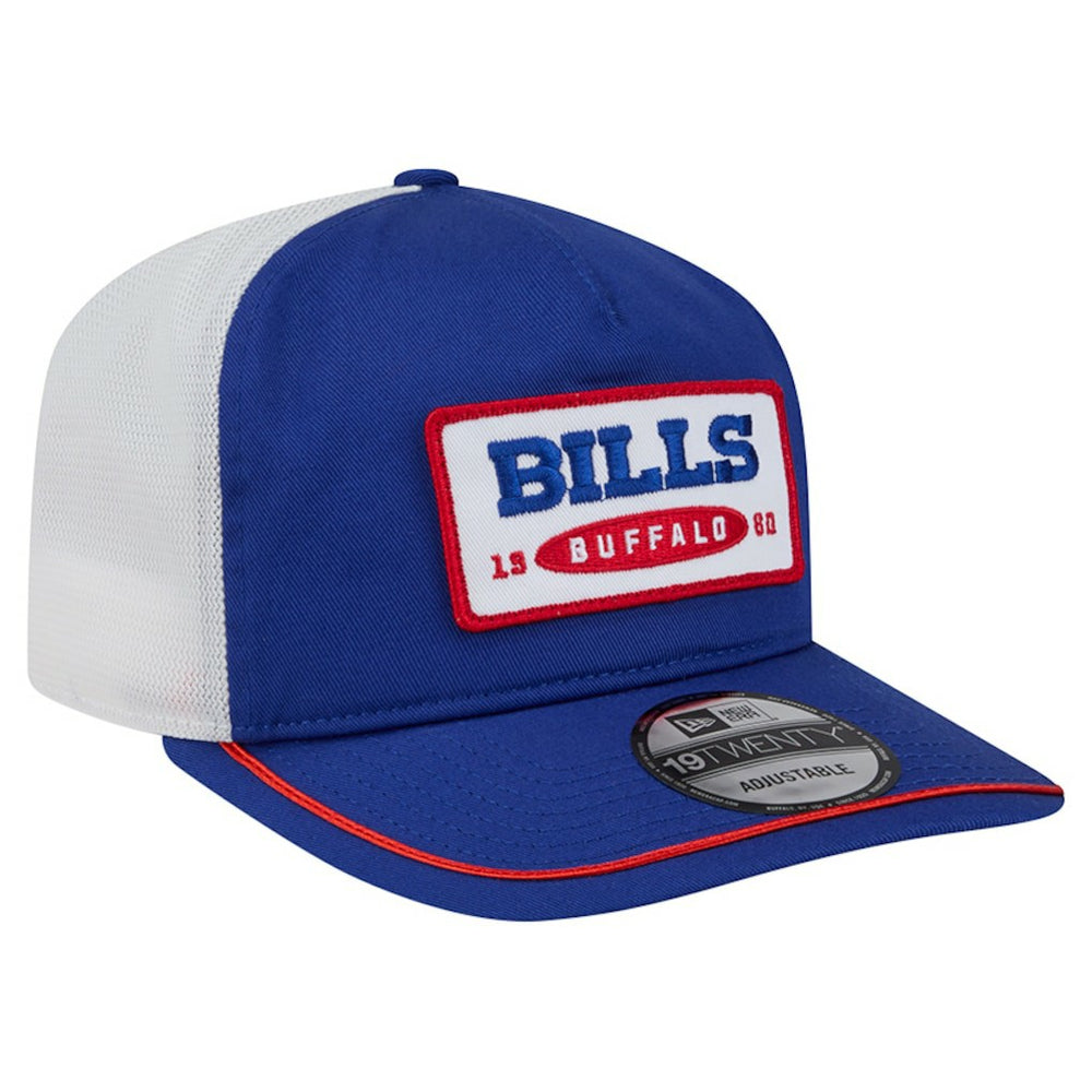 Buffalo Bills New Era Patch 19TWENTY Adjustable Hat - Royal/White - NFL