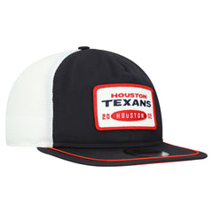 Houston Texans New Era Patch 19TWENTY Adjustable Hat - Navy/White - NFL
