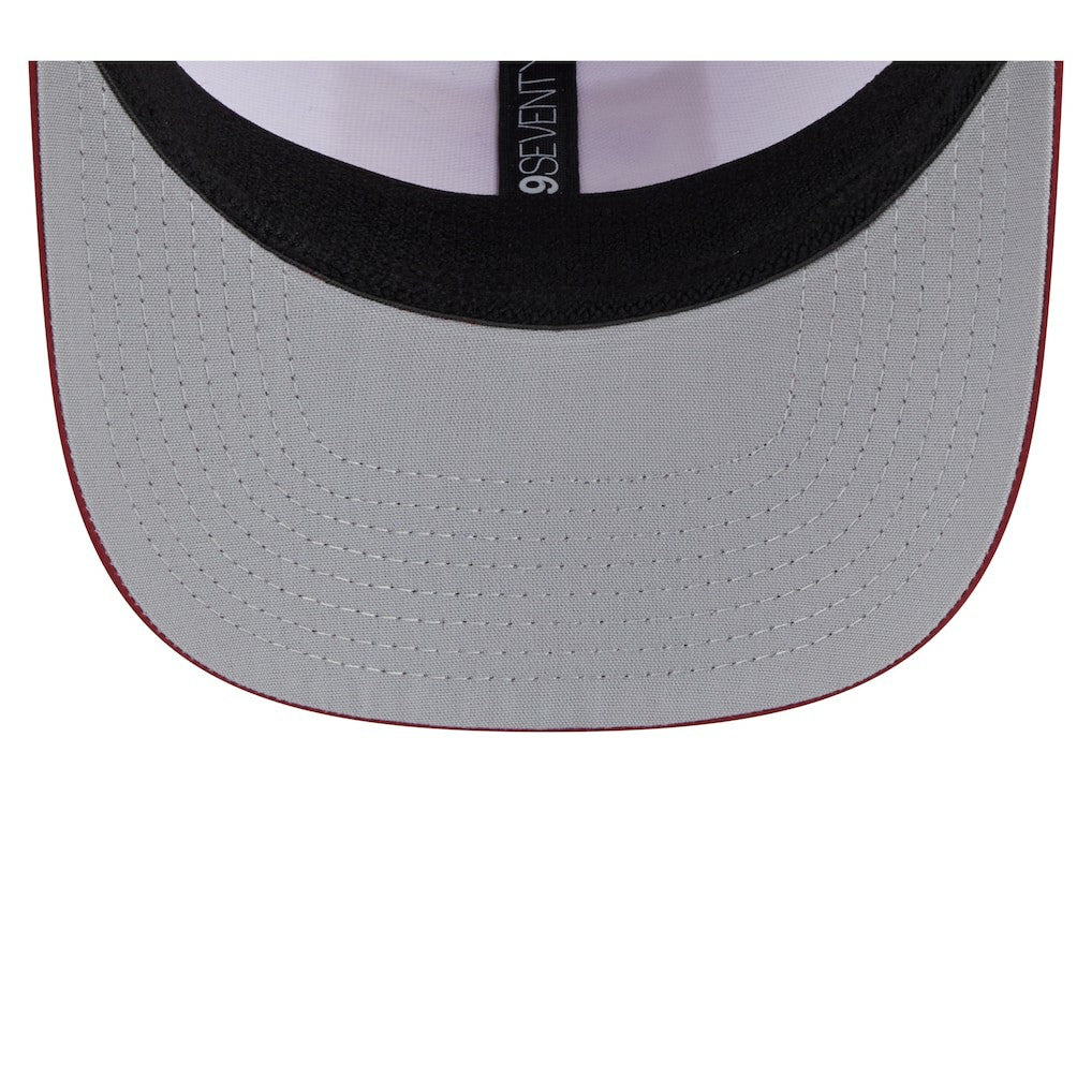 Washington Commanders New Era Established Patch 9SEVENTY Adjustable Hat - White/Burgundy - NFL
