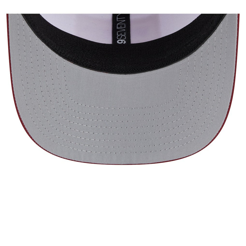 Washington Commanders New Era Established Patch 9SEVENTY Adjustable Hat - White/Burgundy - NFL