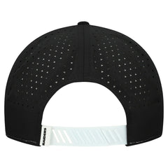 Las Vegas Raiders New Era Established Patch 9SEVENTY Adjustable Hat - White/Black - NFL