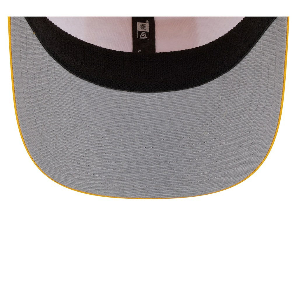 Los Angeles Chargers New Era Established Patch 9SEVENTY Adjustable Hat - White/Gold - NFL