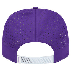 Minnesota Vikings New Era Established Patch 9SEVENTY Adjustable Hat - White/Purple - NFL