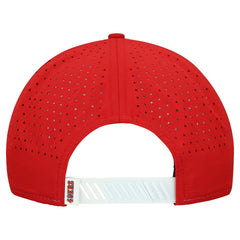 San Francisco 49ers New Era Established Patch 9SEVENTY Adjustable Hat - White/Scarlet - NFL
