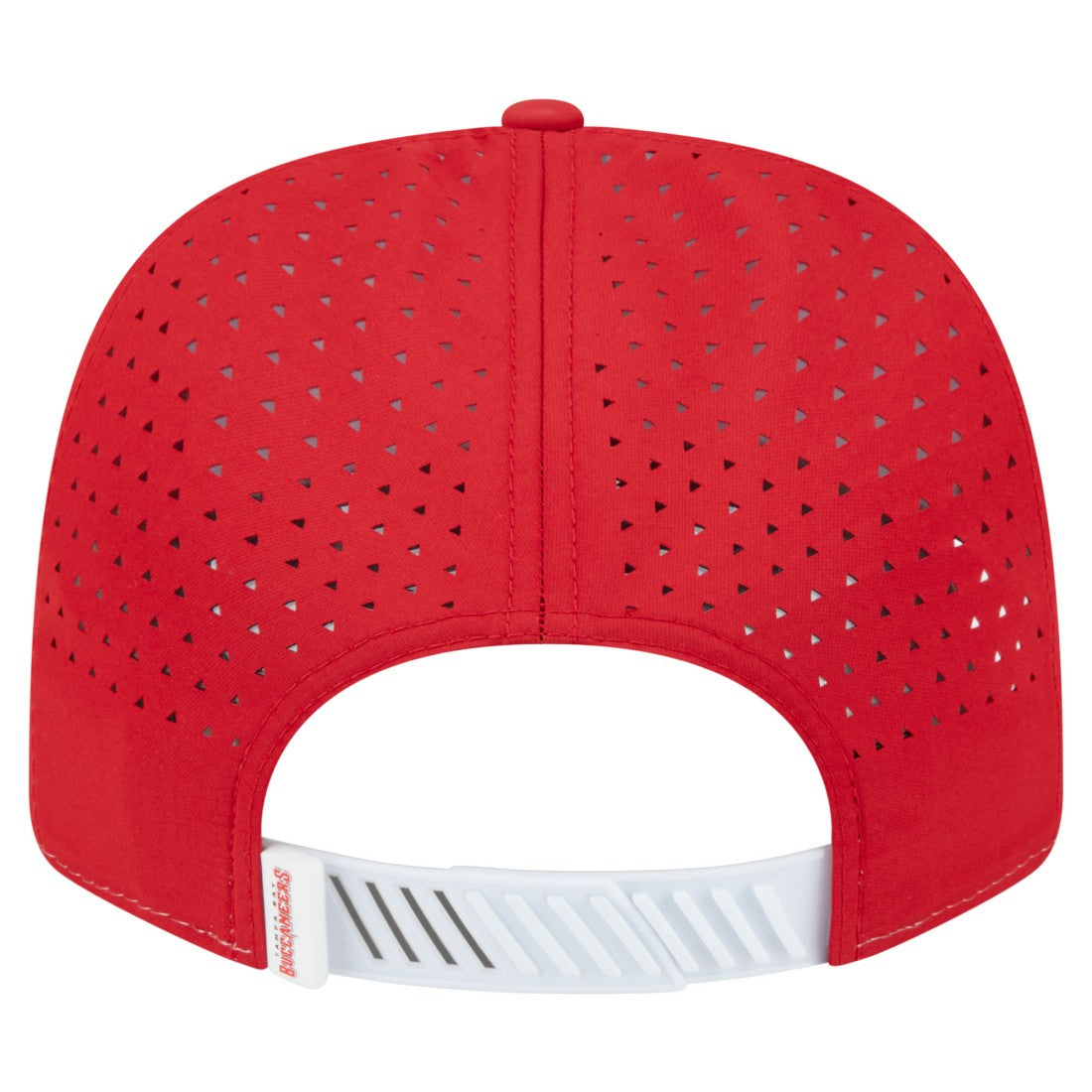 Tampa Bay Buccaneers New Era Established Patch 9SEVENTY Adjustable Hat - White/Red - NFL