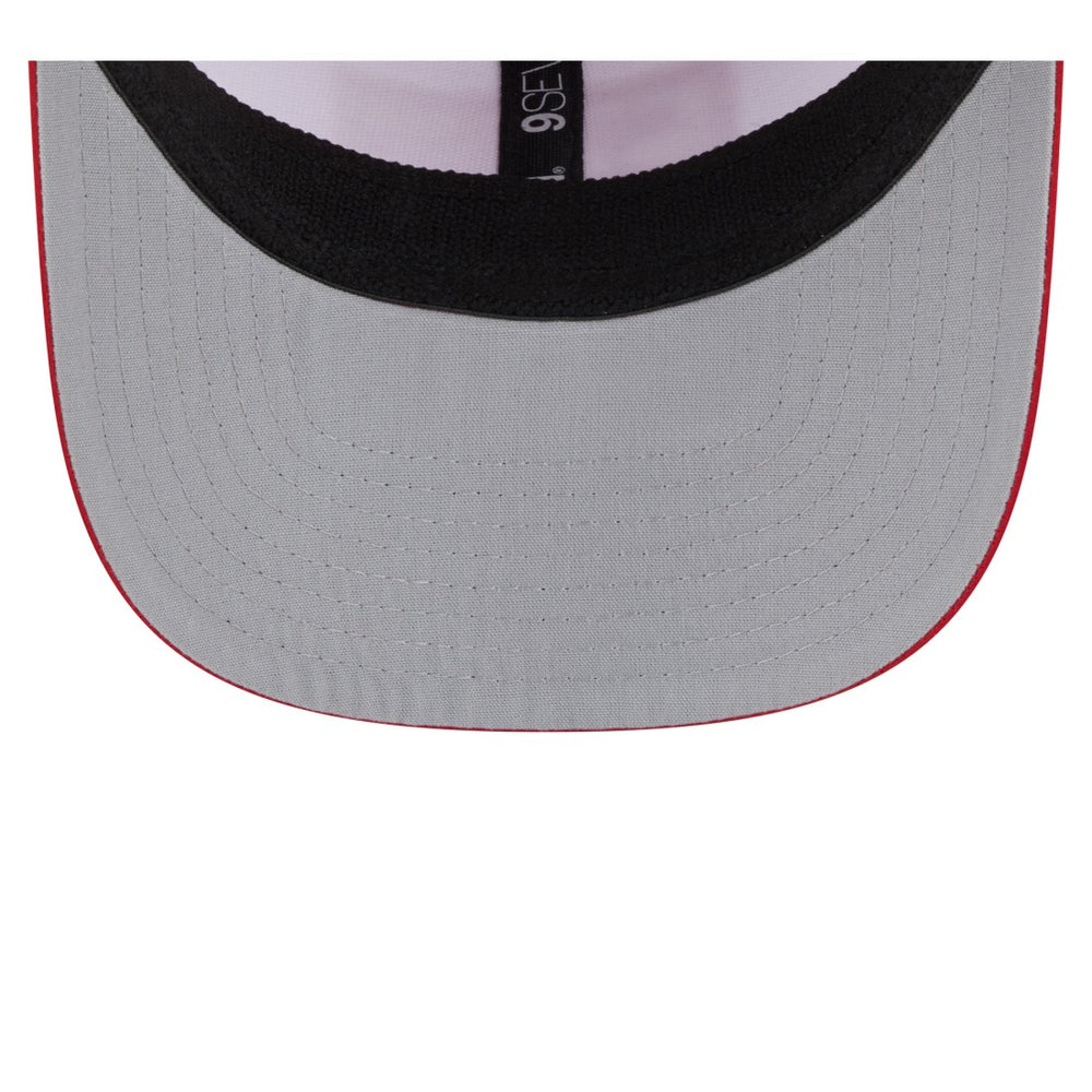 Tampa Bay Buccaneers New Era Established Patch 9SEVENTY Adjustable Hat - White/Red - NFL