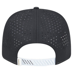 Baltimore Ravens New Era Established Patch 9SEVENTY Adjustable Hat - White/Black - NFL