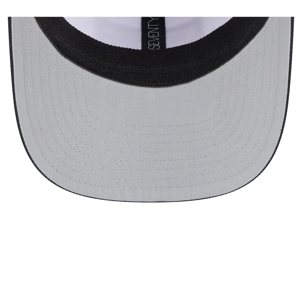 Baltimore Ravens New Era Established Patch 9SEVENTY Adjustable Hat - White/Black - NFL