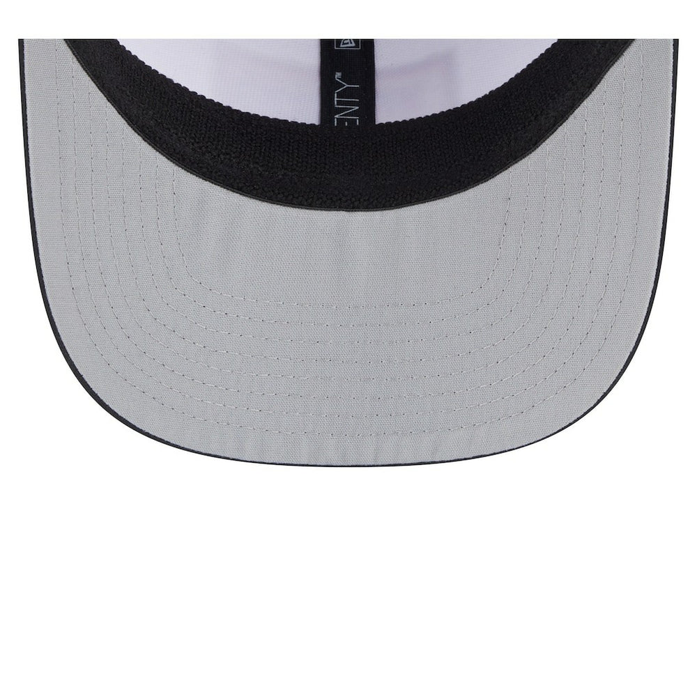 Cincinnati Bengals New Era Established Patch 9SEVENTY Adjustable Hat - White/Black - NFL