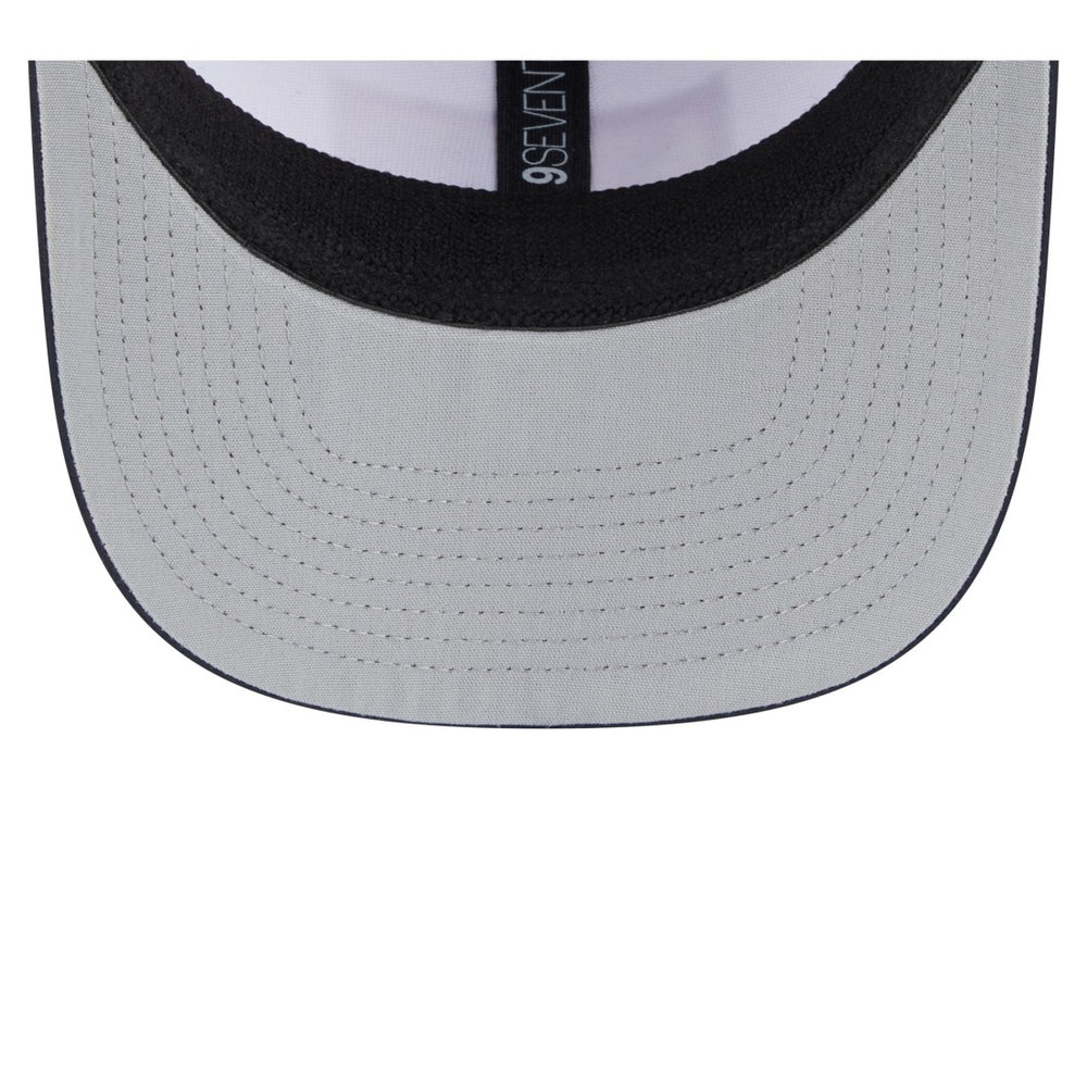 Houston Texans New Era Established Patch 9SEVENTY Adjustable Hat - White/Navy - NFL