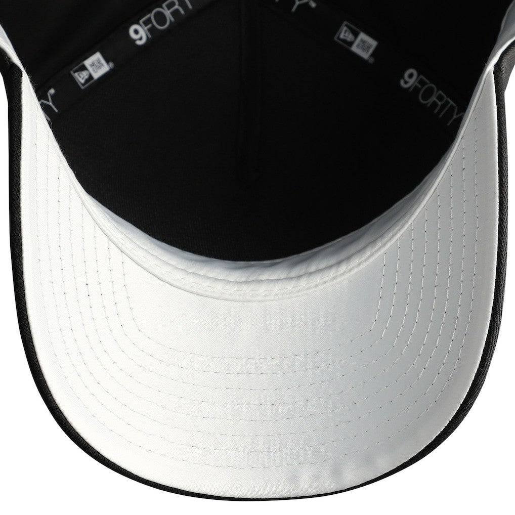 Cincinnati Bengals New Era Women's Metallic 9FORTY M-Crown A-Frame Adjustable Hat - Black - NFL