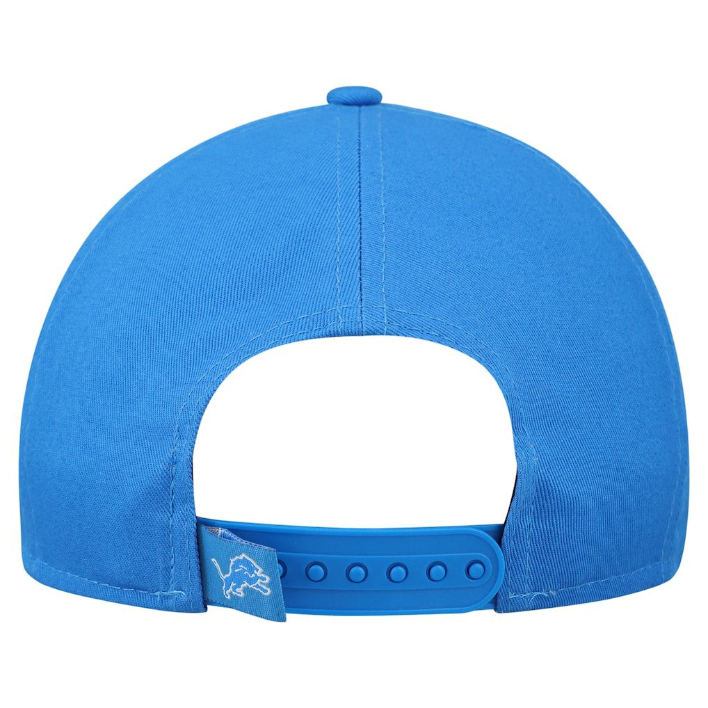 Detroit Lions New Era Women's Metallic 9FORTY M-Crown A-Frame Adjustable Hat - Blue - NFL