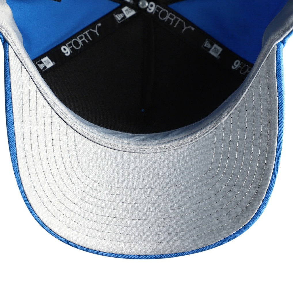 Detroit Lions New Era Women's Metallic 9FORTY M-Crown A-Frame Adjustable Hat - Blue - NFL