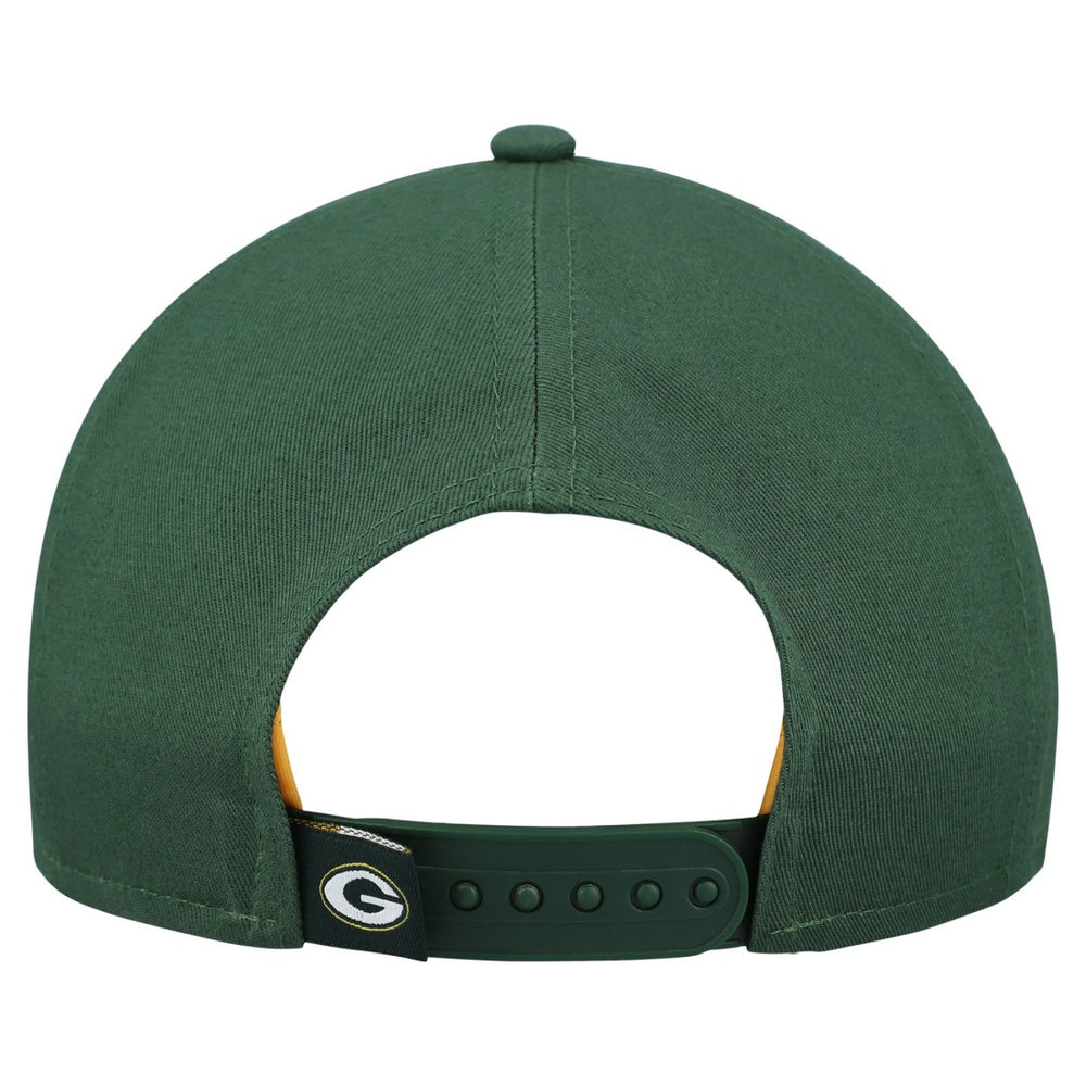 Green Bay Packers New Era Women's Metallic 9FORTY M-Crown A-Frame Adjustable Hat - Green - NFL