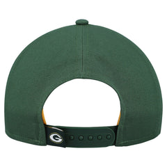 Green Bay Packers New Era Women's Metallic 9FORTY M-Crown A-Frame Adjustable Hat - Green - NFL
