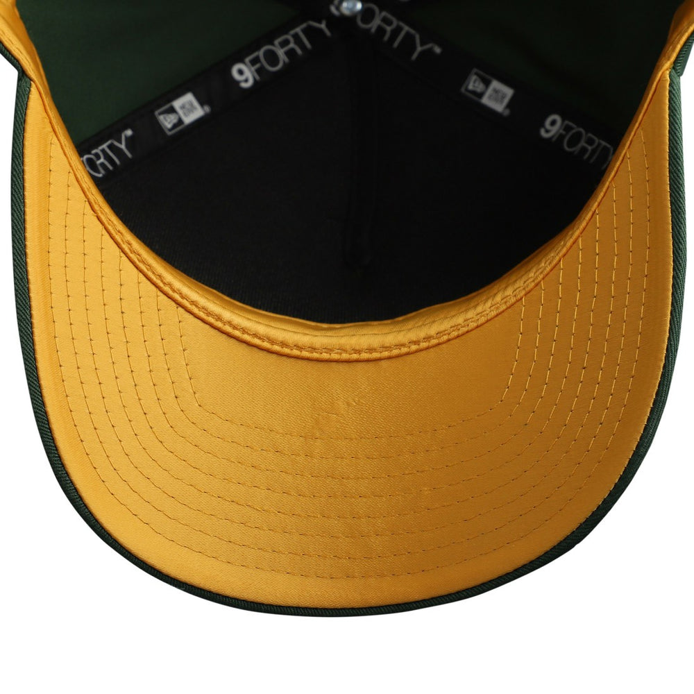 Green Bay Packers New Era Women's Metallic 9FORTY M-Crown A-Frame Adjustable Hat - Green - NFL