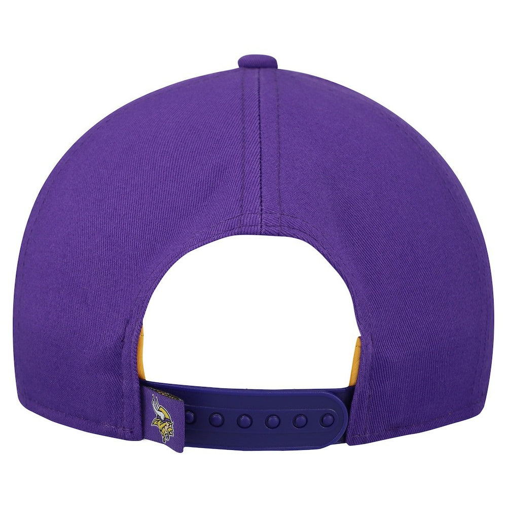 Minnesota Vikings New Era Women's Metallic 9FORTY M-Crown A-Frame Adjustable Hat - Purple - NFL