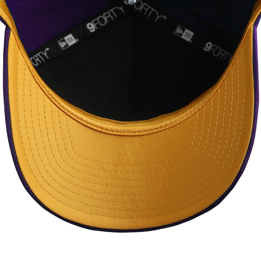Minnesota Vikings New Era Women's Metallic 9FORTY M-Crown A-Frame Adjustable Hat - Purple - NFL