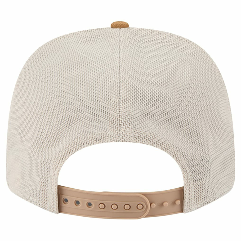 Kansas City Chiefs New Era Two-Tone Trucker 9SEVENTY Adjustable Hat - Light Beige - NFL