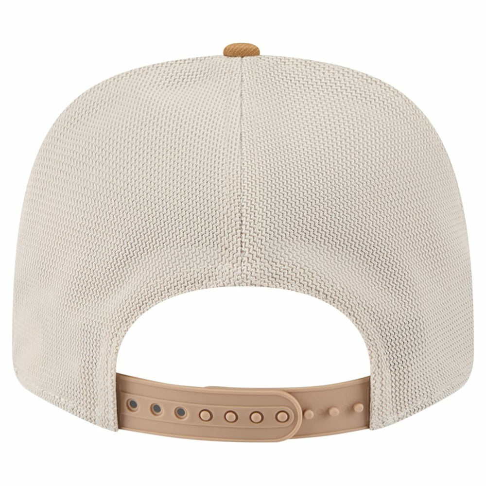 Kansas City Chiefs New Era Two-Tone Trucker 9SEVENTY Adjustable Hat - Light Beige - NFL