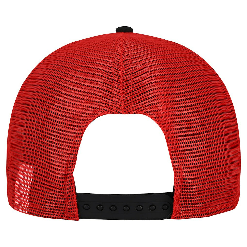 Kansas City Chiefs New Era Banner A-Frame 9FIFTY Snapback Hat - Cream/Red - NFL