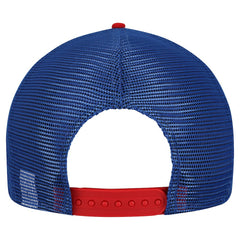 New York Giants New Era Banner A-Frame 9FIFTY Snapback Hat - Cream/Royal - NFL