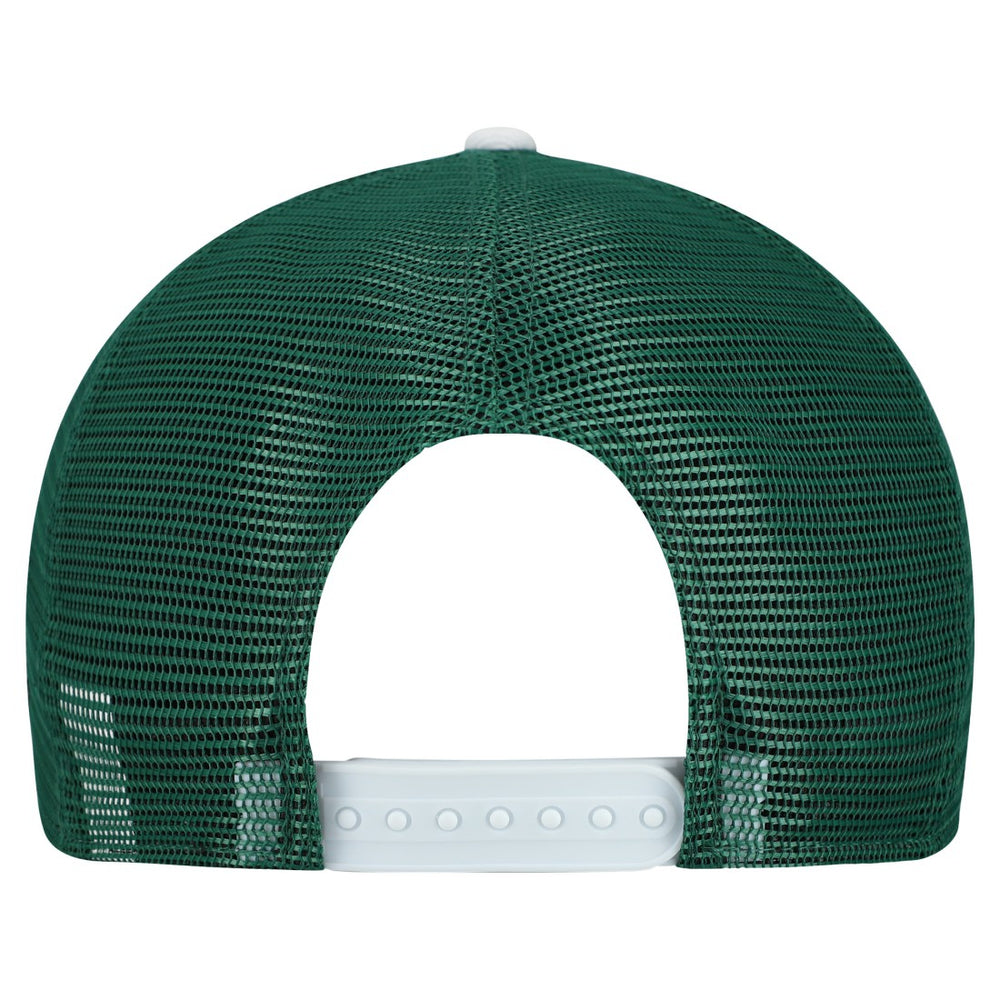 New York Jets New Era Banner A-Frame 9FIFTY Snapback Hat - Cream/Green - NFL