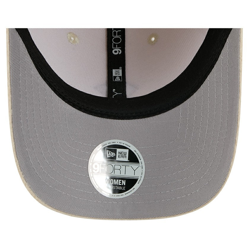 Green Bay Packers New Era Women's Comfy 9FORTY Adjustable Hat - Cream - NFL