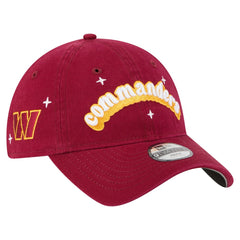 Washington Commanders New Era Girls Youth Cheer 9TWENTY Adjustable Hat - Burgundy - NFL