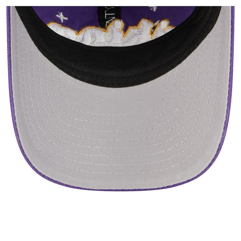 Minnesota Vikings New Era Girls Youth Cheer 9TWENTY Adjustable Hat - Purple - NFL